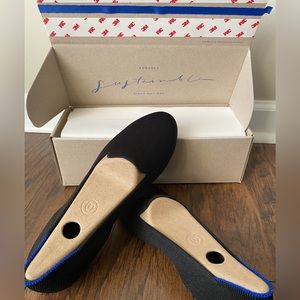 Brand new Rothy’s black loafers size 9.5